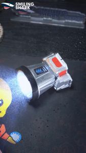 Smiling Shark TD0194 LED Headlight 3Mode Induction Work Light Type-c Rechargeable Fishing Head Lamp Waterproof Outdoor Camping Fishing Lighting