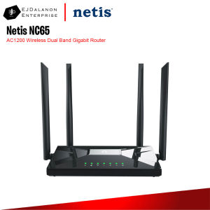 Netis NC65 AC1200 Wireless Dual Band Gigabit Router | EJDalanon Enterprise