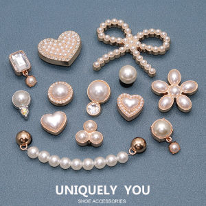 อุปกรณ์ตกแต่งรองเท้า Crocs DIY ใหม่พร้อมลูกปัดโลหะลายการ์ตูน Star Intelligence สำหรับตกแต่งรองเท้า Crocs แบบ Holes