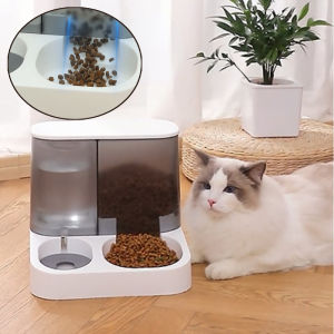 Automatic feeder 2.8L large Capacity 2in1 Auto Water Food Cat Dog pet Integrated Feeder Pet Bowl