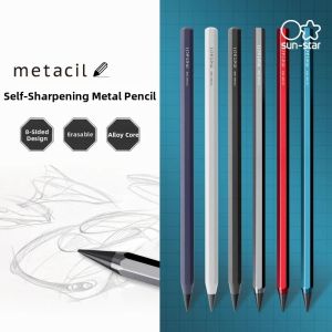 TAIYANGXING | Self-sharpening Metal Graphite Pencil For Students Designers 16000m Writing Length