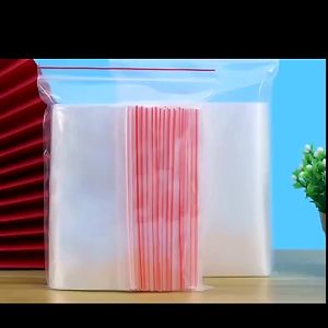 Resealable Clear Zip Lock Plastic Bags – Food Storage Vacuum Seal and Organization Pouches