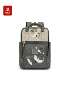 MYD | Trendy National Style Backpack Female Student Versatile
