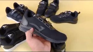 SEPATU ANAK LAKI LAKI PEREMPUAN SD SMP SMA HITAM POLOS PEREKAT TALI / SEPATU SEKOLAH 31 SAMPAI 41