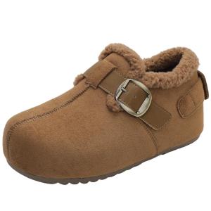 Josiny | Fleece Lined Winter Thick Warm Retro Soft Sole Birkenstocks