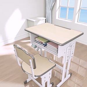 BMZAR bàn học cho bé - bàn học chống cận thị chống gù lưng cho trẻ em có thể điều chỉnh độ cao giảm giá 50%