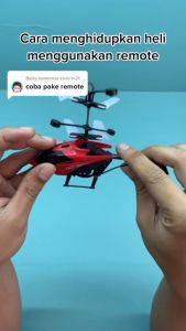 Mainan Anak RC Helikopter Terbang Sensor Tangan Remote Control