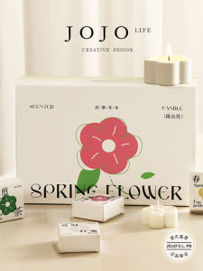 Creative Soy Wax Candle Aromatherapy Gift Box Set Plaster Unique Home Decor Fragrance Diffuser Indoor Space Scentsory Decor