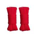 10 mét - Dây Dù tròn spandex có lõi 3.8mm êm tay chắc chắn dùng trang trí, làm macrame, cột đồ vật. 