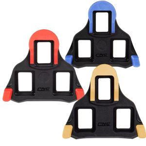 CNC Road Bike Pedal Cleat Set for Shimano SPD-SL SM-SH10 / SH11 / SH12 | 0/2/6 Degree Float Pedal Plates Clip