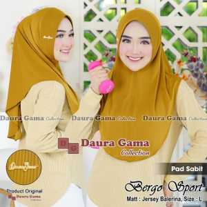 BERGO SPORT PAD SABIT BAHAN JERSEY BALERINA BY DAURAGAMA