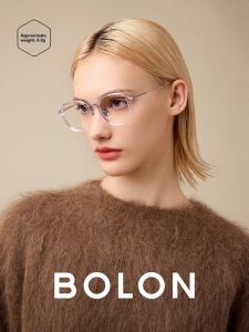 BOLON | Prescription Available Brown Transparent Glasses Frame