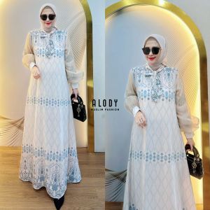 DRESS GAMIS MODE AFSHA TERBARU BY ALODY 100%ASLI REAL
