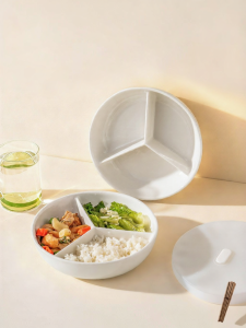 onlycook | Baby Food & Home Use Ceramic Steaming Plate