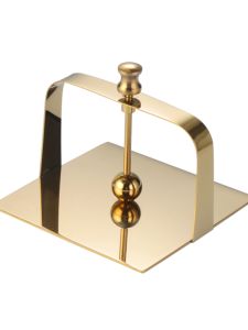 Kệ Giấy Vệ Sinh Bằng Thép Không Gỉ Vuông Kiểu Châu Âu KTV Nhà Hàng Mặt Bàn Kệ Giấy Khăn Kệ Khăn Giấy Kẹp Giấy