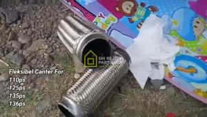 Fleksibel Knalpot Canter Dalam Ber-Ulir Bisa Bunyi Ngirr Ukuran 63 x 20 Cm / 25 x 8 Inch Merk SPR