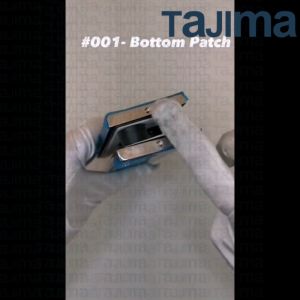 Tajima Glass Door Bottom Patch Fitting (Stainless Steel)