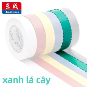 Băng Keo Điện Màu PVC Chống Mài Mòn Chống Cháy Không Chứa Chì Cách Điện Chống Thấm Nước Chiều Dài 6/14/18M Dành Cho Thợ Điện