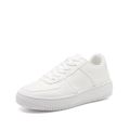 Sepatu putih pria wanita Kets sneakres sport shoes white black 001. 