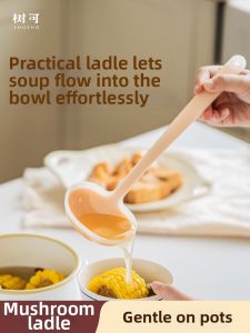 SHUEHO | Heat-resistant Food-grade Silicone Soup Spoon