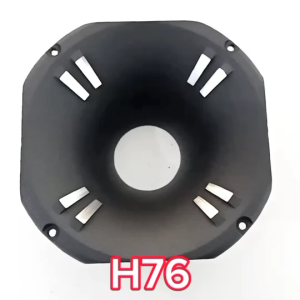 Hifine ปากแตรตัวเตี้ย 6นิ้ว รุ่น H-76 HORN SPEAKER โครงหล่ออลูมิเนียม มีชุดพร้อมไดร์เวอร์ให้เลือกได้
