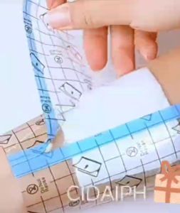 Medical Bacterial Barrier 5M Waterproof PU Film Wound Bathing With Protective Tattoo Film Protective Tattoo Bandage Care Healing Bandage Tape