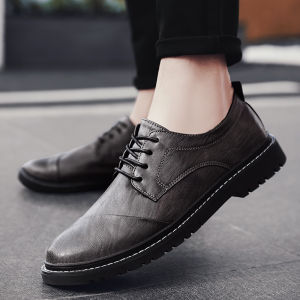Breathable Leather Soft Bottom Oxford Shoes