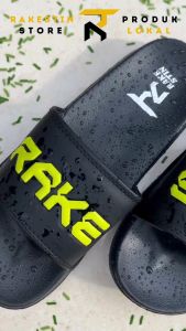 Rakestin - Sandal Slop Slide Pria Wanita Casual Kekinian Sandal Slip On Selop Original