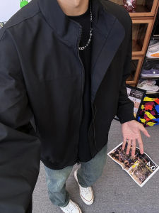 Cleanfit Mens Fleece Lined Pilot Jacket Coat Autumn Winter Three Proofing Coach Outerwear Casual Fashionable American Style