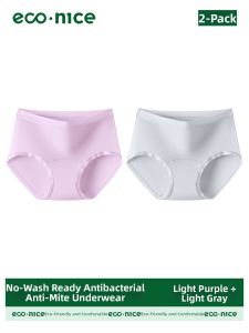 econice | Antibacterial Seamless Cotton Modal Female Briefs A Level