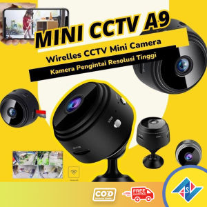 CCTV A9 Mini Camera Pengintai Pengawas Keamanan Wireless HD Infr