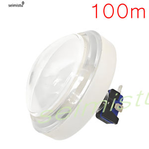 Nút Nhấn Trò Chơi Điện Tử LED 100mm Phát Sáng Dùng Cho Trò Chơi Nhạc Nhịp Điệu Video Máy Bán Hàng Tự Động Bằng Tiền Xu Phù Hợp Với Trò Chơi Bắn Bi