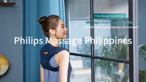 Philips Back Straightening Back Massage Vibration Massage Arched Back Reminder Hot Compress Massager