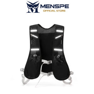 MENSPE กระเป๋าเสื้อกล้ามกีฬากลางแจ้งกันน้ำสำหรับขี่จักรยานสาดน้ำกระเป๋าเป้สะพายหลังเดินป่าปีนเขากระเป๋าปั่นจักรยานเป้สะพายหลังจักรยานกันน้ำกลางแจ้งกระเป๋าสะพายหน้าเก็บ500มล.