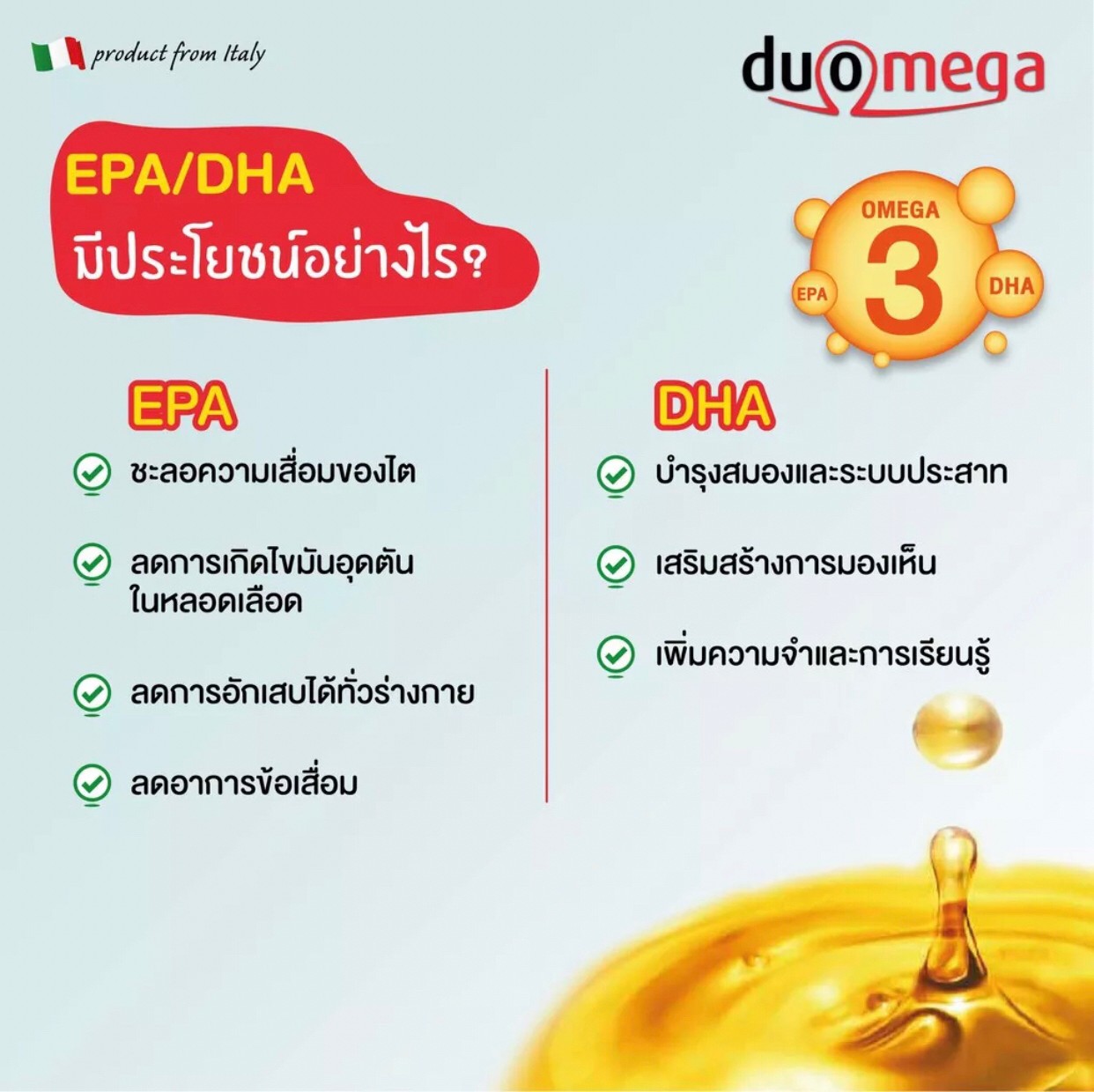 วิตามินและแร่ธาตุ Duomega 500 mg 1 กระปุก วิตามินบำรุงสำหรับสัตว์เลี้ยง