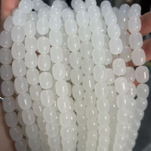 35 Hạt Cườm Thủy Tinh Đặc 8x10mm Nhiều Màu Hình Quả Táo Tàu Hạt Rời Hình Bầu Dục Dùng Làm Phụ Kiện Trang Trí Điện Thoại Và Quần Áo Tự Làm