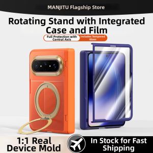 MANJITU | Collectible Folding Screen Matte Phone Case with Stand
