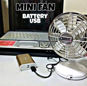 Kipas Mini Viral Cute Angin Ribut USB & Battery #fan