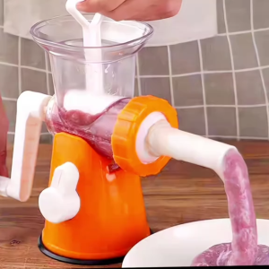 Portable Manual Meat Grinder Stainless Steel Fruit Vegetable Shredder Slicer Food Chopper Mincer Home Kitchen Appliances