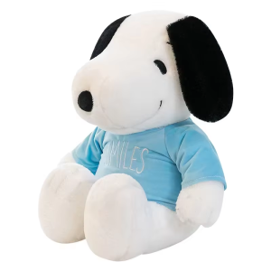 Bandai | 2026 New 35cm Cartoon Cute Snoopy Plush Toy Pillow Sofa Back Plush Doll Gifts For Children birthday gift