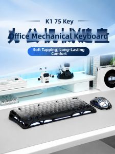 Gravastar | Customizable 3-Mode Office Mechanical Keyboard 75k1