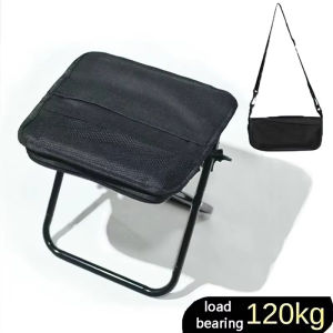 Folding Backpack Stool Chair Ultra Lightweight Compact Foldable Chair Aluminum Alloy Easy to Carry Perfect For Travel New