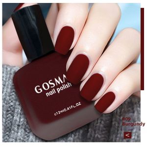 LuckFavor | Quick Dry Non-peeling Healthy White Matte Wine Red Nail Polish