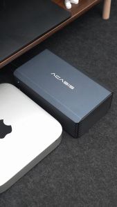 Acasis 3.5" กล่องหุ้ม RAID แบบ Dual-Bay | รองรับ 24TB x2 USB 3.0 5Gbps และโหมด RAID 4 โหมด | พัดลมเงียบ + Auto Sleep สำหรับการสำรอง/แก้ไขข้อมูล