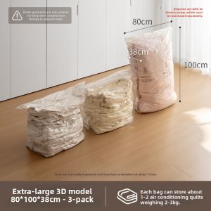 LANJIAOLUO | Thickened Home Vacuum Compression Storage Bags