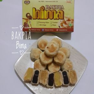 Bakpia basah BIMA asli Jogja (10 pcs) kue cemilan enak bakpia pathok oleh - oleh khas Yogyakarta