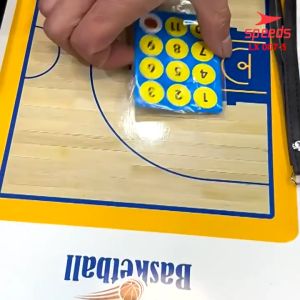 SPEEDS Papan Strategi Taktik Pelatih Basket BasketBall Coach Board Magnetic 007-5