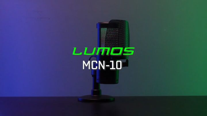 Mic Condenser RGB with Noise Cancelling Nemesis LUMOS MCN-10