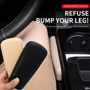 2PCS Car Knee Pads Leg Pads Car Leg Rests Knee Pads Car Door Control Leg Pads Universal Foot Pads Auto Armrest Accessories