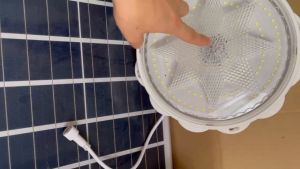 Đèn Năng Lượng Mặt Trời Đèn Ốp Trần Phòng Ngủ Phòng Khách Phòng Ăn Công Suất 500W Có Điều Khiển Từ Xa bảo hành 2 năm